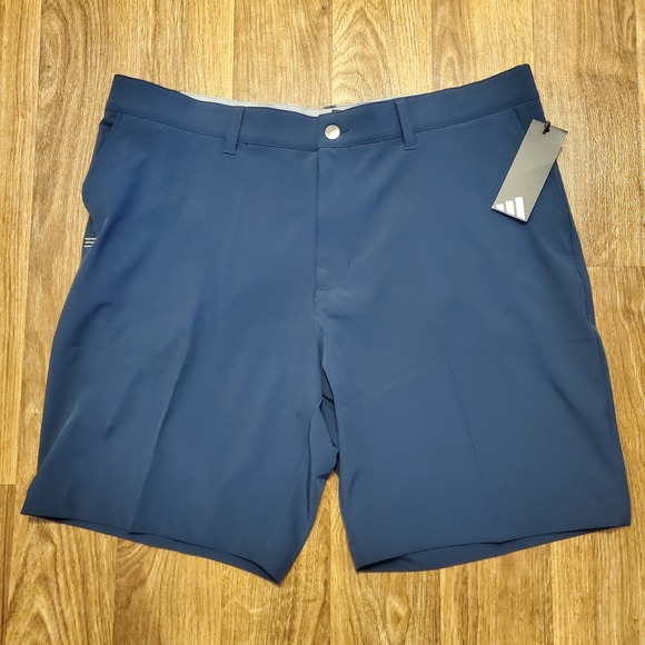 Adidas Golf Shorts Men 38 Navy Blue Ultimate 365 Woven Crew Performance - Picture 1 of 8